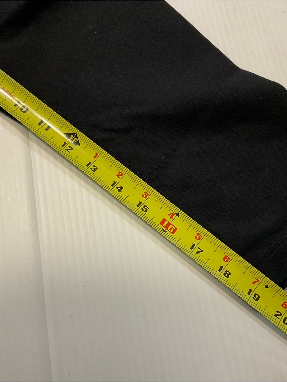 Lululemon Wunder Under Crop Legging Black Low Rise Womens Sz 8 - Picture 5 of 9